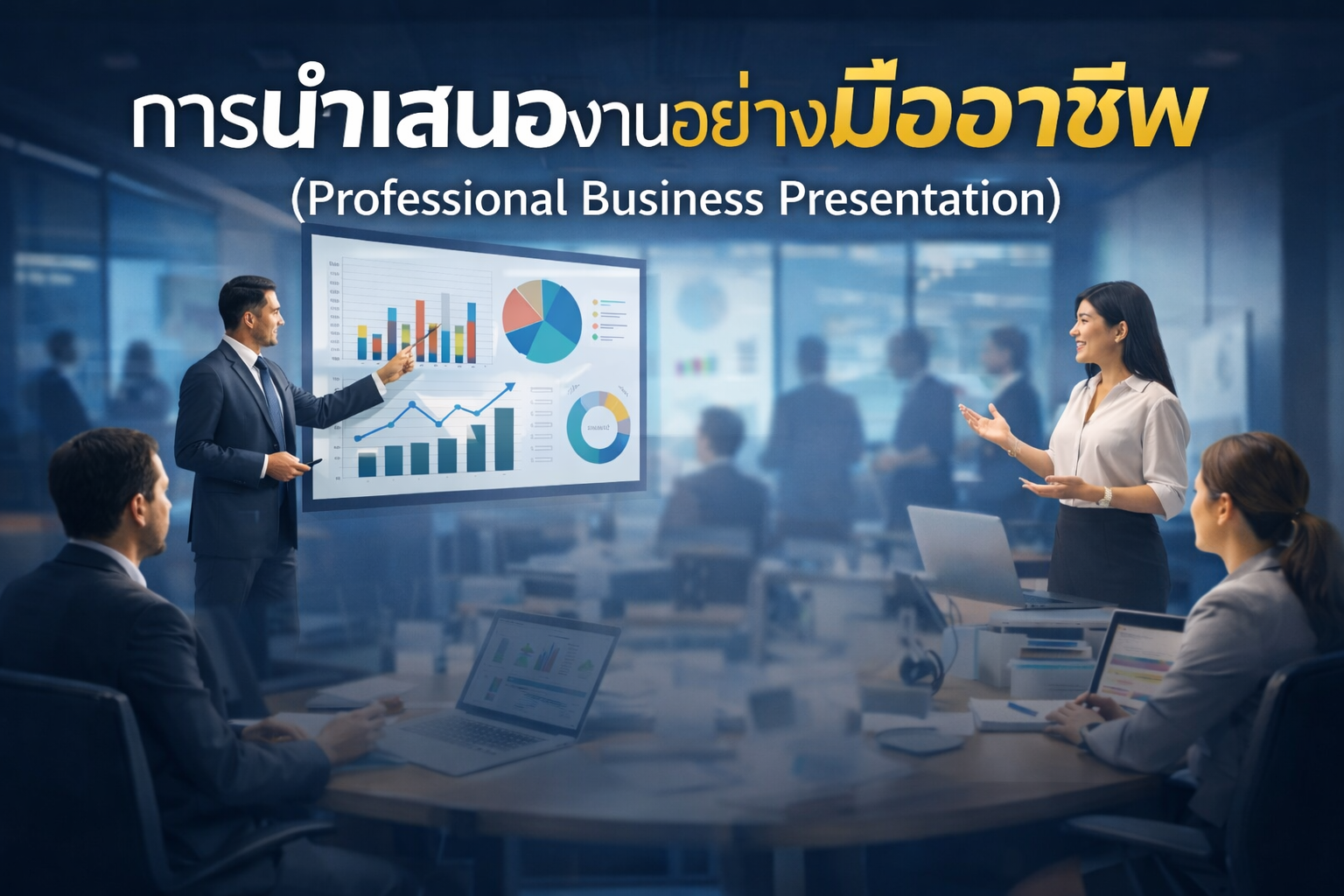 การนำเสนองานอย่างมืออาชีพ (Professional Business Presentation)