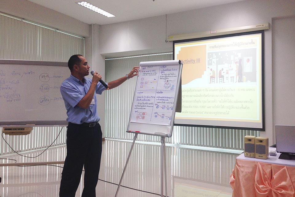 การเพิ่มประสิทธิภาพของกระบวนการด้วยแนวคิด ECRS