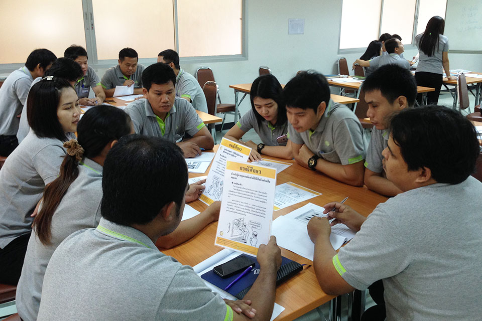 การฝึกอบรมภายในอุตสาหกรรมด้วยเทคนิค OJT
