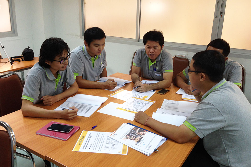 การฝึกอบรมภายในอุตสาหกรรมด้วยเทคนิค OJT
