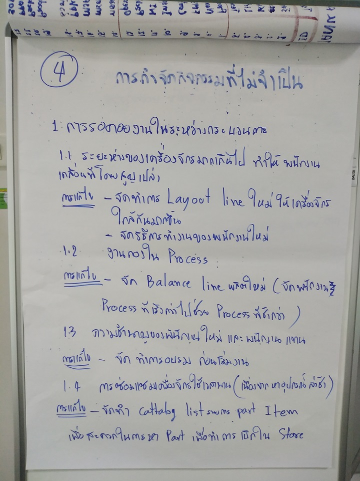 การเพิ่มประสิทธิภาพของกระบวนการด้วยแนวคิด ECRS รุ่นที่ 2