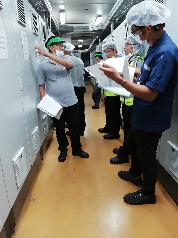 โครงการฟื้นฟูและยกระดับกิจกรรม 5ส ไทยน้ำทิพย์ โรงงานรังสิต กระบวนการ 2