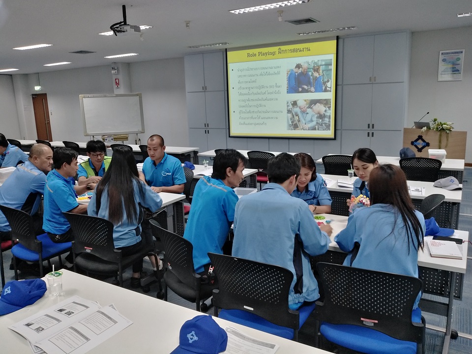 การฝึกอบรมภายในอุตสาหกรรมด้วยเทคนิค OJT