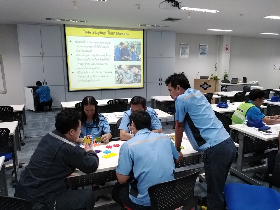 การฝึกอบรมภายในอุตสาหกรรมด้วยเทคนิค OJT