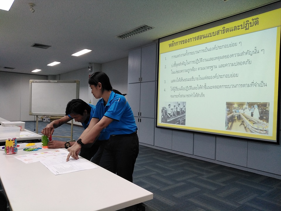 การฝึกอบรมภายในอุตสาหกรรมด้วยเทคนิค OJT