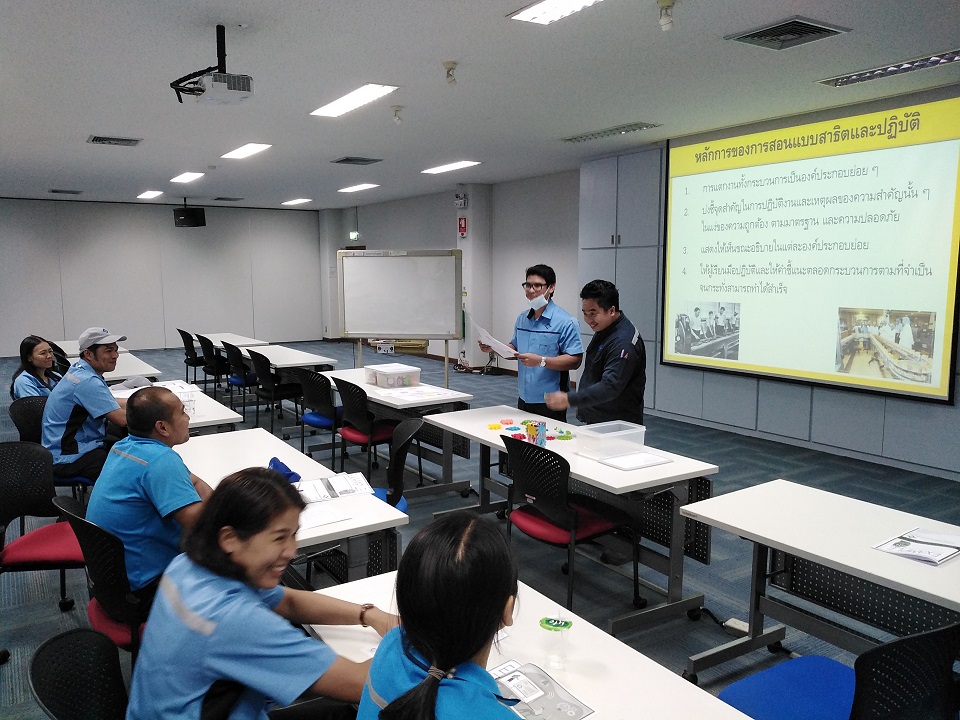 การฝึกอบรมภายในอุตสาหกรรมด้วยเทคนิค OJT